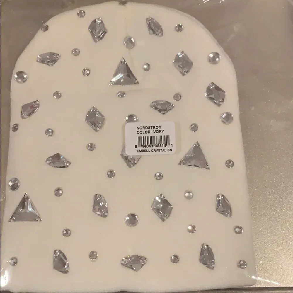 White stone hat
